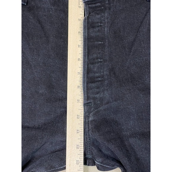 Levis Jeans Mens 42x32 Black 501 XX Denim Button Fly Casual Straight Adult - Picture 5 of 14